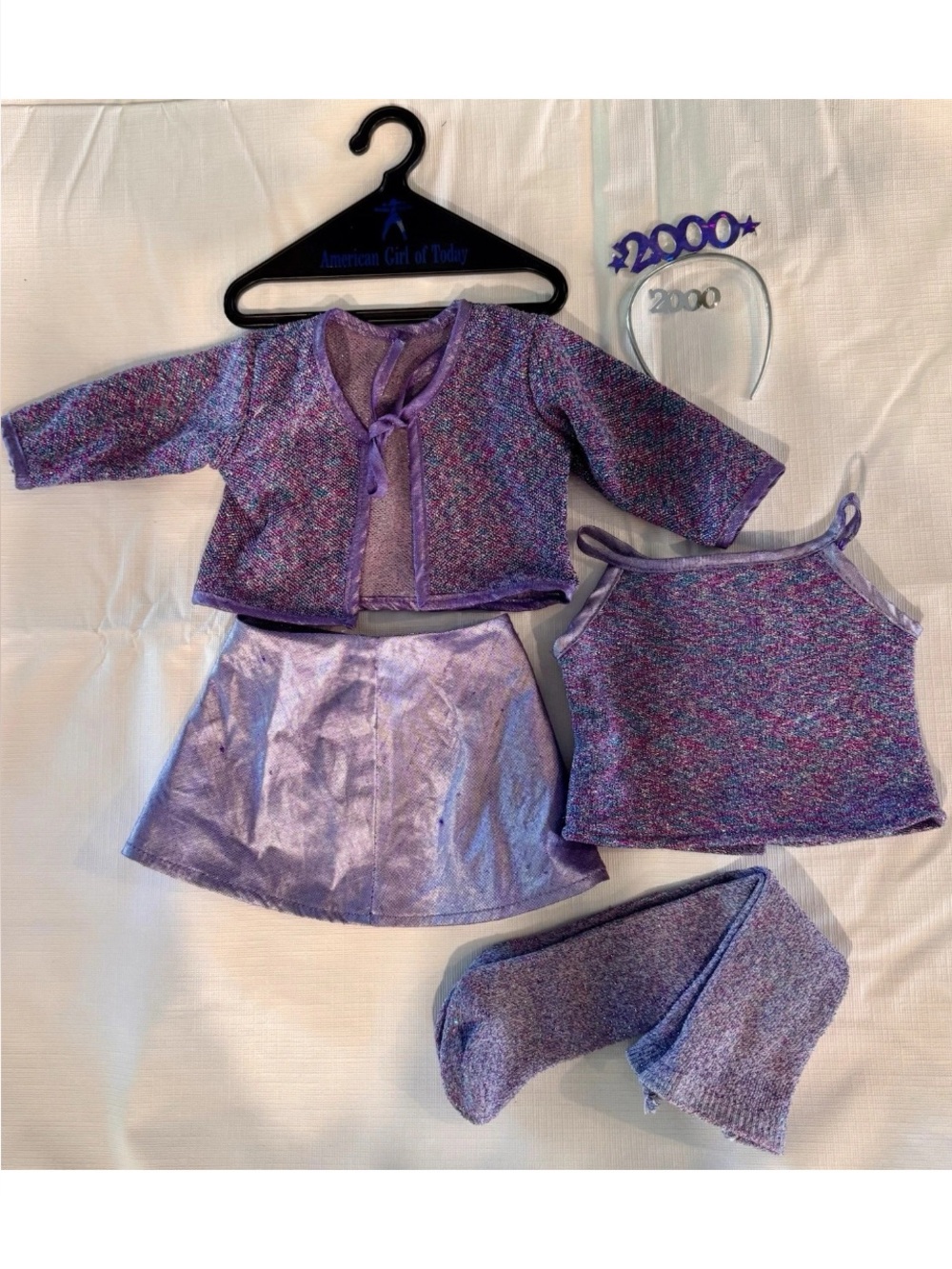 American Girl Isabel Hoffman’s New Year’s Outfit~2000 Millennium Party Y2K-VTG